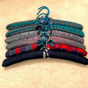 Green and Navy Padded Hanger Collection